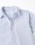 Chemise en coton à manches courtes et rayures Rouge foncé 3 - vertbaudet enfant 