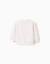 Sweat en coton à motif floral Beige clair 2 - vertbaudet enfant 