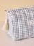Trousse de toilette en coton vichy Vichy caramel+Vichy vert 10 - vertbaudet enfant 