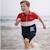 Polo manches courtes garçon imprimé Bleu+Marine+Noir+Rouge 20 - vertbaudet enfant 