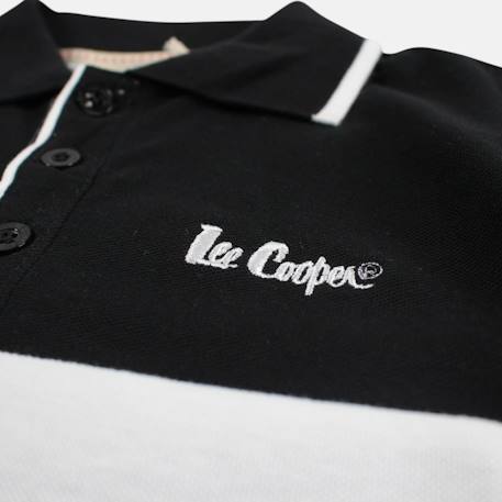 Polo manches courtes garçon imprimé Bleu+Marine+Noir+Rouge 16 - vertbaudet enfant 