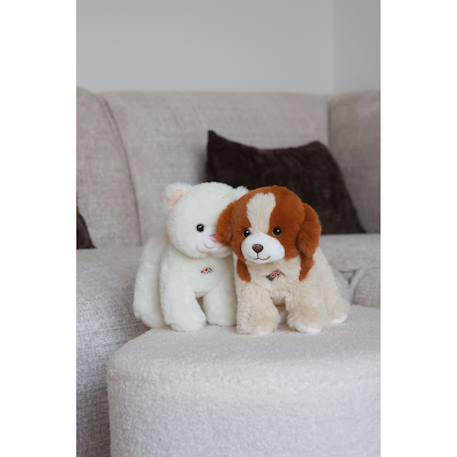 Peluche - dogz & kats sonores 18 cm - chat Blanc 5 - vertbaudet enfant 