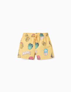 Short de bain avec motif marvel et cordon de serrage  - vertbaudet enfant