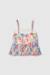 Blouse fille imprimé feuille Multicolore 2 - vertbaudet enfant 