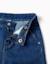 Pantalon en jean à jambes larges Bleu 3 - vertbaudet enfant 