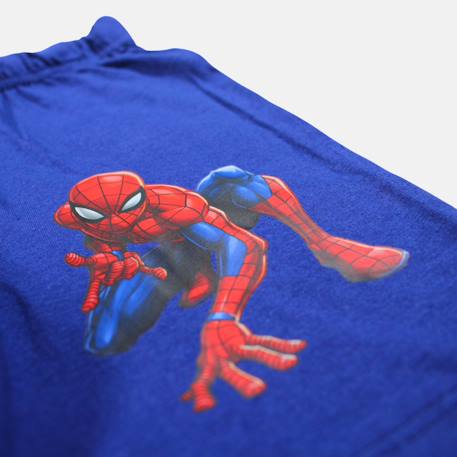 Ensemble garçon t-shirt manches courtes et short spiderman Bleu+Rouge 5 - vertbaudet enfant 