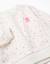 Sweat en coton à motif floral Beige clair 3 - vertbaudet enfant 