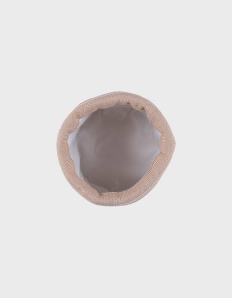 Panier de rangement en tricot bio Beige+Marron+Rose+Vert 14 - vertbaudet enfant 