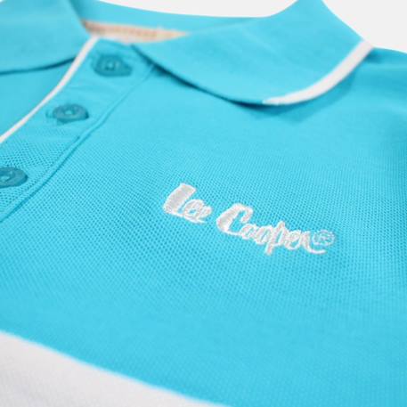 Polo manches courtes garçon imprimé Bleu+Marine+Noir+Rouge 4 - vertbaudet enfant 