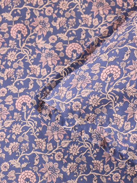 Taie d'oreiller percale de coton 'abélie' Bleu 5 - vertbaudet enfant 