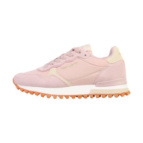 Baskets basses  à lacets Aqua+Beige+Celeste+Nude 20 - vertbaudet enfant 