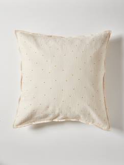Linge de maison et décoration-Taie d'oreiller enfant gaze de coton "gaufrée"