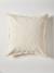 Taie d'oreiller enfant gaze de coton 'gaufrée' Blanc doux+Celadon 1 - vertbaudet enfant 