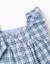 Combinaison en coton à motif à carreaux b&s Bleu foncé 4 - vertbaudet enfant 