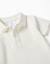 Polo en coton côtelé Blanc 3 - vertbaudet enfant 