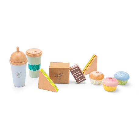 Ensemble de jeu avec café à emporter Beige 3 - vertbaudet enfant 