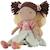 Poupée fée en peluche 35 cm Rose, vert, jaune 2 - vertbaudet enfant 