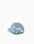 Casquette en coton sergé avec imprimés marvel Bleu 2 - vertbaudet enfant 