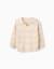 Pull en maille de coton à col polo Blanc 2 - vertbaudet enfant 