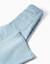Jean à jambe large en coton Bleu clair 4 - vertbaudet enfant 