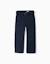 Pantalon chino slim en sergé avec ceinture Beige clair+Bleu foncé 5 - vertbaudet enfant 