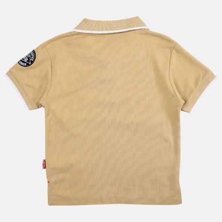 Polo manches courtes garçon imprimé Beige+Marine+Noir+Vert 5 - vertbaudet enfant 
