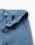 Pantalon chino slim en sergé avec ceinture Bleu+Rouge foncé 3 - vertbaudet enfant 