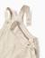Salopette en sergé avec poche cargo Beige clair 3 - vertbaudet enfant 
