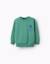 Sweat en coton avec imprimé unlock your creativity Vert 1 - vertbaudet enfant 