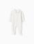 Pyjama avec doublure en peluche douce et pois Blanc 1 - vertbaudet enfant 