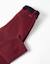 Pantalon chino slim en sergé avec ceinture Bleu+Rouge foncé 8 - vertbaudet enfant 