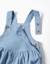 Combinaison en sergé de coton Bleu clair 3 - vertbaudet enfant 