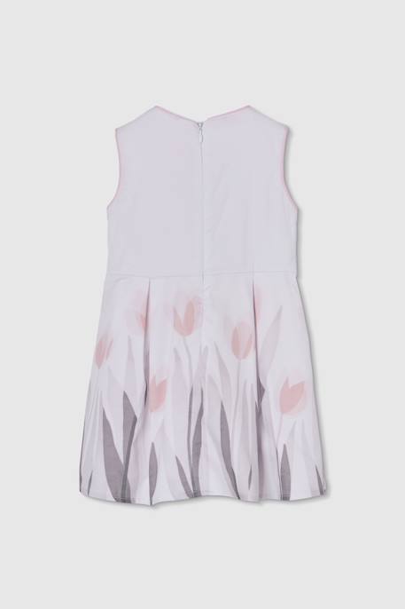 Robe en satin Blanc 2 - vertbaudet enfant 