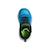 Chaussures à lacets extensibles meteor lights krendo – confort sportif enfant Bleu+Bleu lime+Noir   bleu 5 - vertbaudet enfant 