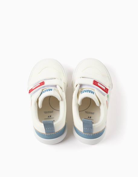 Baskets avec imprimé super friends Blanc 3 - vertbaudet enfant 