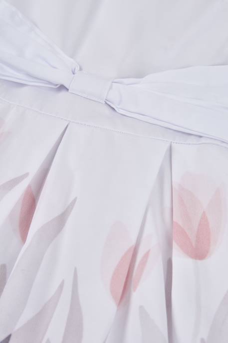 Robe en satin Blanc 3 - vertbaudet enfant 