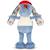 Peluche câline jules (27 cm) Bleu, blanc, rouge 3 - vertbaudet enfant 