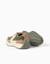 Baskets bi-matière à lacets superlight runner Vert foncé 3 - vertbaudet enfant 
