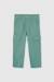 Pantalon enfant lin Vert 1 - vertbaudet enfant 