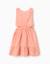 Robe en coton à pois suisses et découpes Orange clair 1 - vertbaudet enfant 