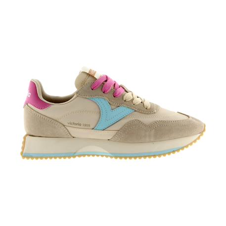 Baskets basses  à lacets Amarillo citron+Azul+Beige+Blanco+Lila+Multicolore+Noir+Rosa+Rose 26 - vertbaudet enfant 