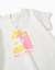 T-shirt en coton avec imprimé be curious Blanc+Rose 3 - vertbaudet enfant 
