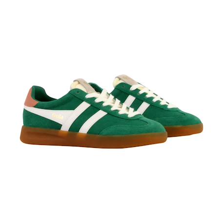 Baskets basses à lacets Bone blanc cassé noir+Emerald off white terracotta gum 9 - vertbaudet enfant 