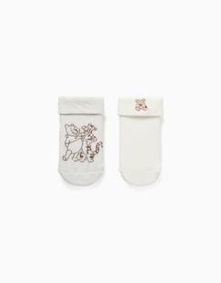 -2 paires de chaussettes en éponge winnie l'ourson