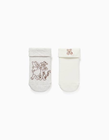 Bébé-2 paires de chaussettes en éponge winnie l'ourson