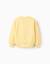 Sweat en coton avec imprimé always inspired Bleu clair+Jaune clair 5 - vertbaudet enfant 