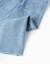 Salopette en jean large à ourlets effilochés Bleu 4 - vertbaudet enfant 