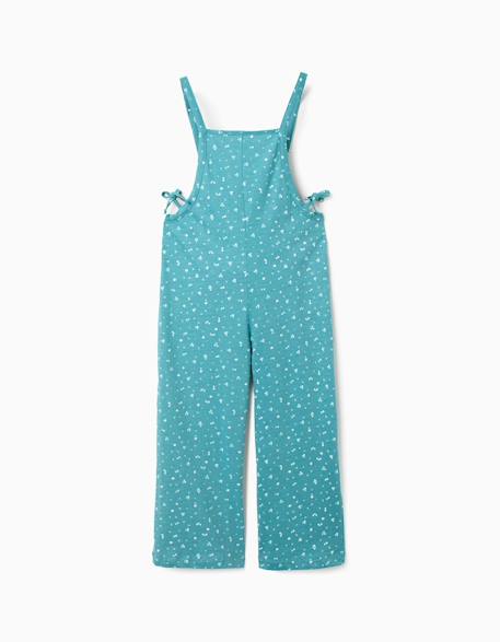 Fille-Combinaison en coton à motif floral