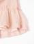 Robe en crêpe à volants et lurex Rose clair 4 - vertbaudet enfant 