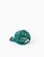 Casquette en coton avec imprimé creativity Bleu 3 - vertbaudet enfant 